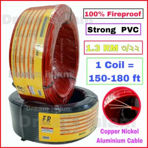 1.3 RM non Fireproof and Fireproof cable 1 coil 1.3 rm 3/22 cable Colour red blue black yalow